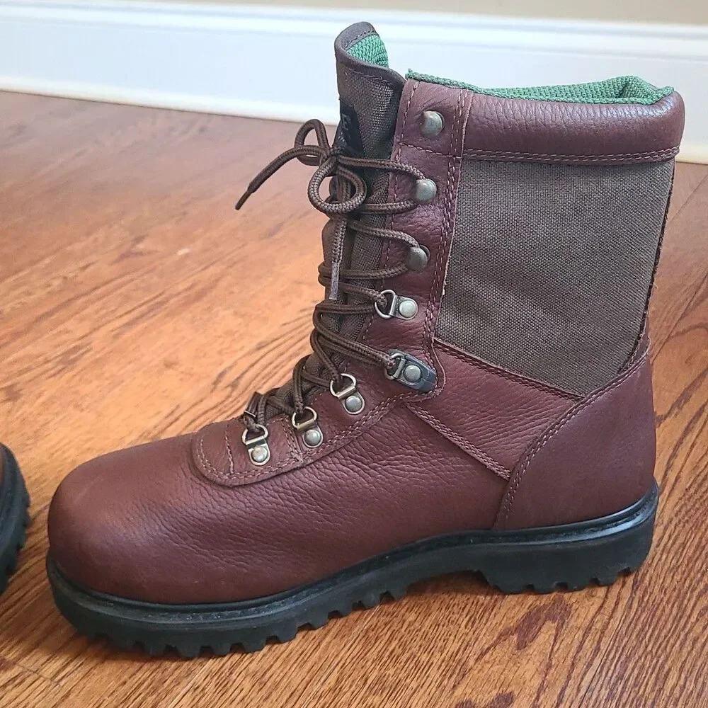 Wolverine Size 11 M Gore Tex Thinsulate Big Horn Ultra Leather Work Boots 03850